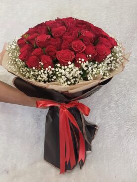 Eternal Love – Premium Red Rose Bouquet